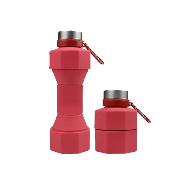 Portable 22 oz Silicone Foldable Water Bottle