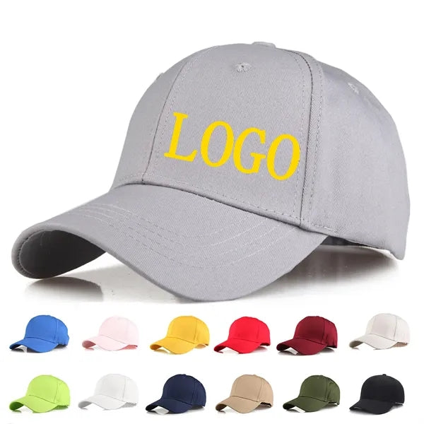 6 Panel Cotton Baseball Cap