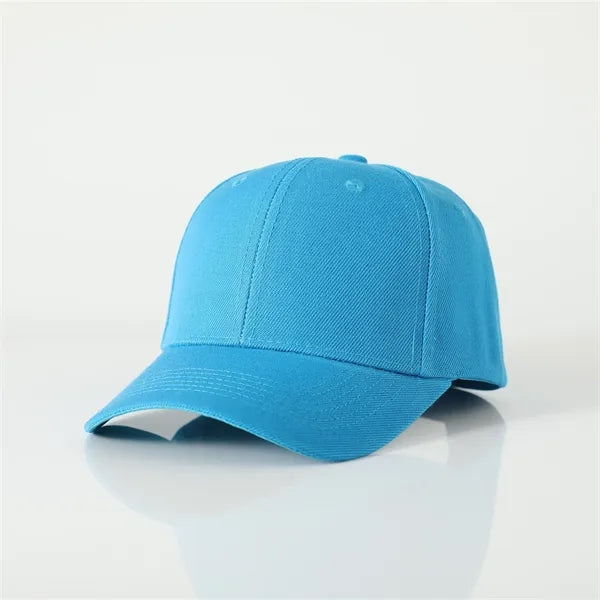 6 panel Acrylic twill baseball cap