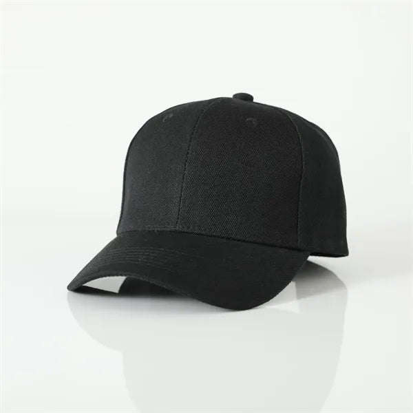 6 panel Acrylic twill baseball cap