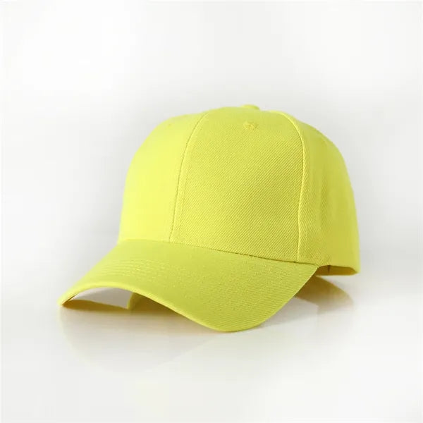 6 panel Acrylic twill baseball cap