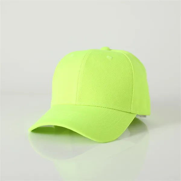 6 panel Acrylic twill baseball cap