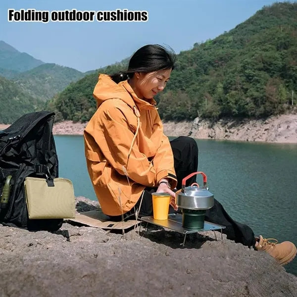 Sitting pad for backpacking
