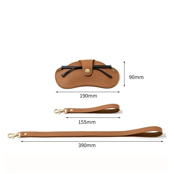 Outdoor Soft Glasses Bags With Strap
