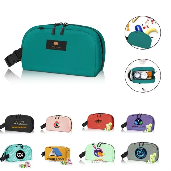 Small Cooler Freezable Lunch Bag for Work School Travel