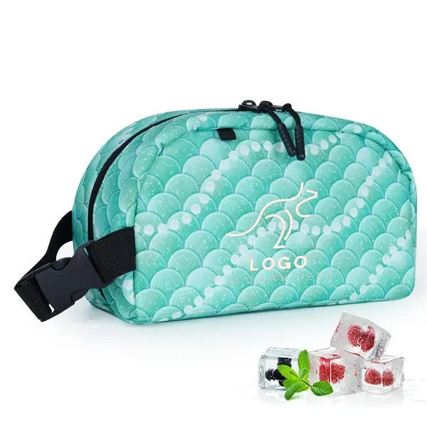 Small Cooler Freezable Lunch Bag for Work School Travel