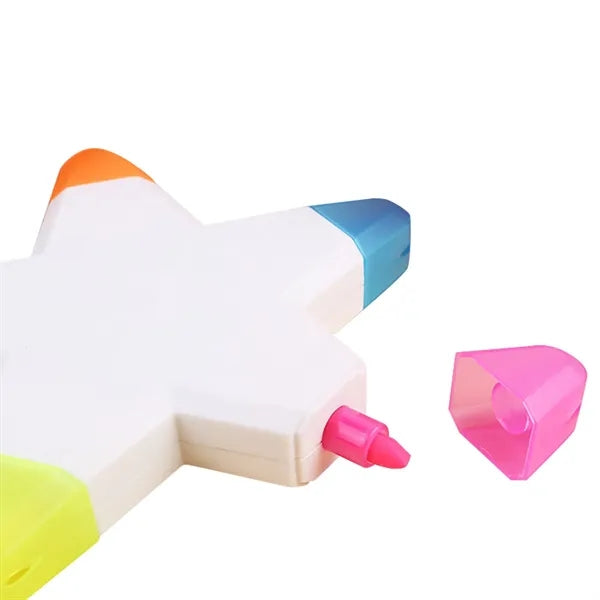 Star Shape 5-Color Highlighter