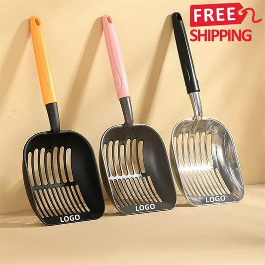 Aluminum Cat Litter Scoop Deep Sifter Long Handle