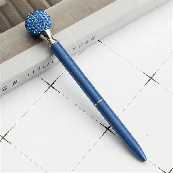 Crystal Ball Metal Pen