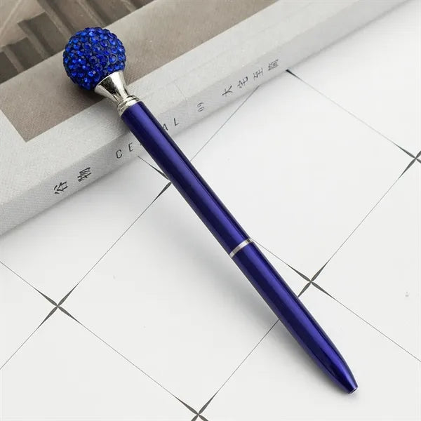 Crystal Ball Metal Pen