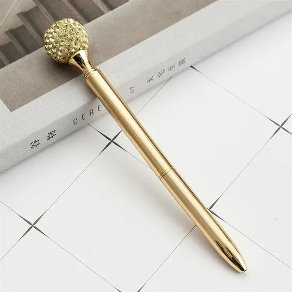 Crystal Ball Metal Pen