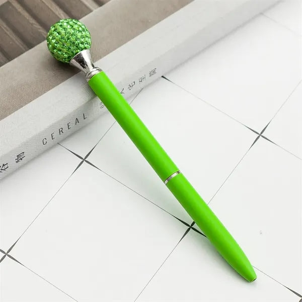 Crystal Ball Metal Pen