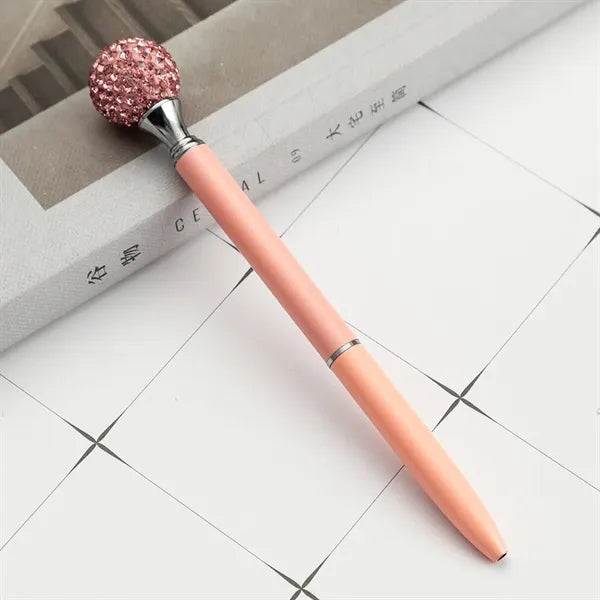 Crystal Ball Metal Pen