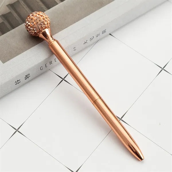 Crystal Ball Metal Pen