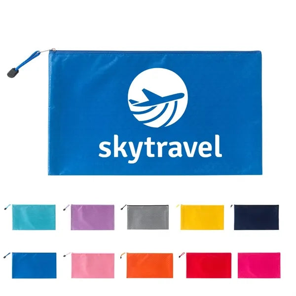 Small PVC Zipper Pencil Pouch Office Supplies
