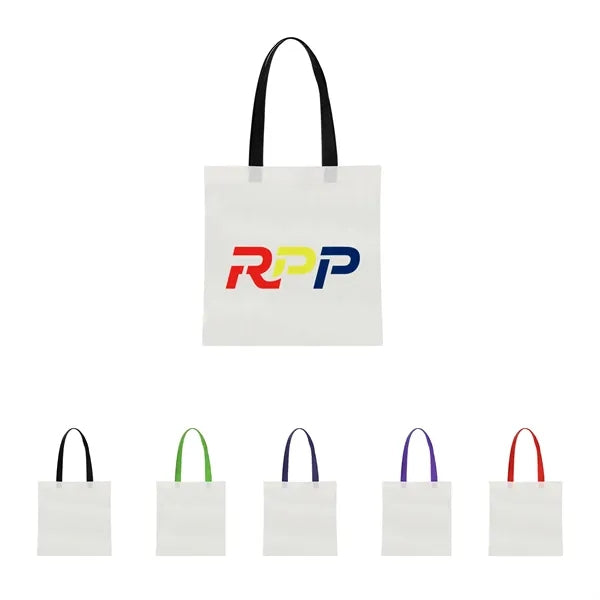 Sublimated Non-Woven Tote Bag (14" X 13-1/4") Double-Sided P