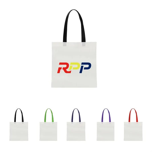 Sublimated Non-Woven Tote Bag (14" X 13-1/4") Double-Sided P