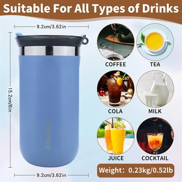 12oz Insulated Travel Coffee Mug