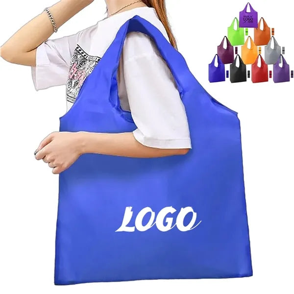 Foldable Polyester Shopping Tote Bag