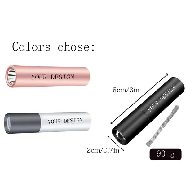 Engraved Flashlight-Personalized Name Gift for Teens