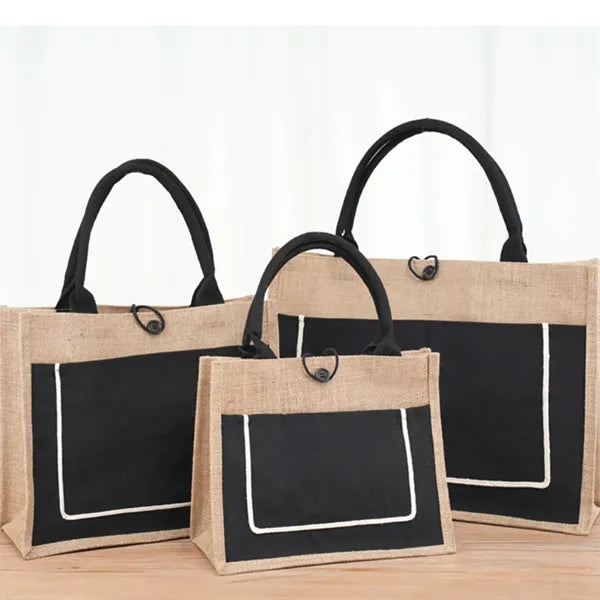 Jute Tote Bags With Handles