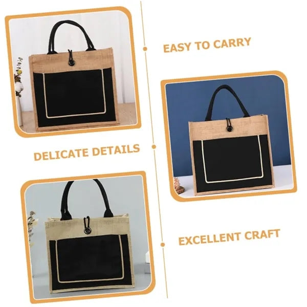Jute Tote Bags With Handles