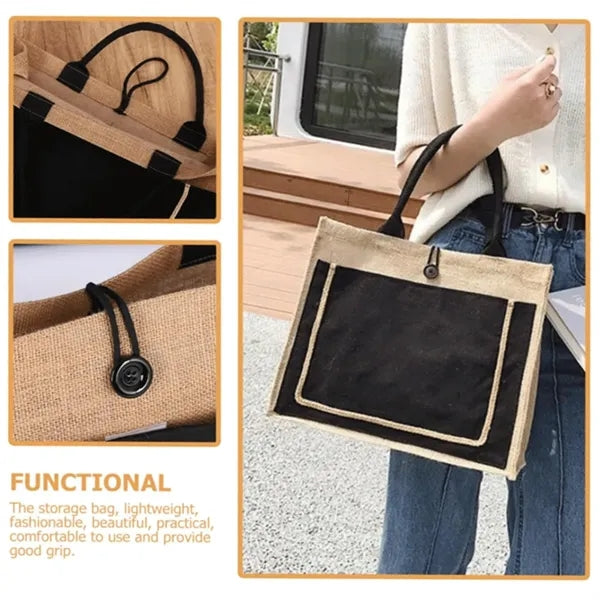 Jute Tote Bags With Handles