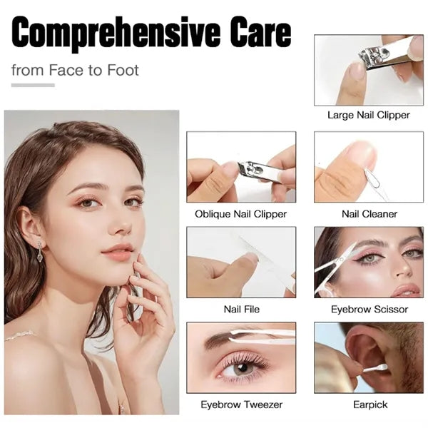 Stainless Steel Nail Clipper Set
