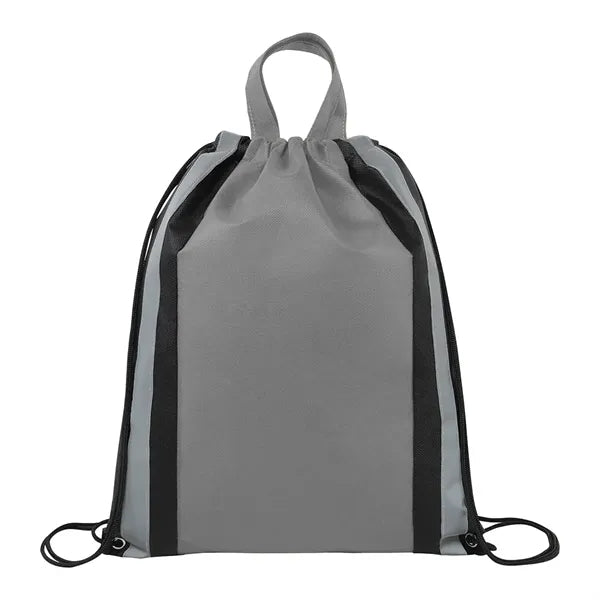 Small Reflective Drawstring Bag