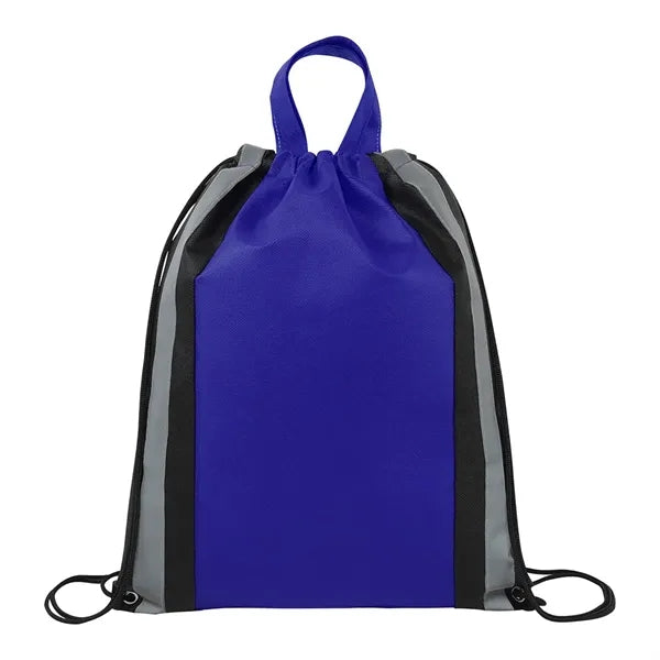 Small Reflective Drawstring Bag