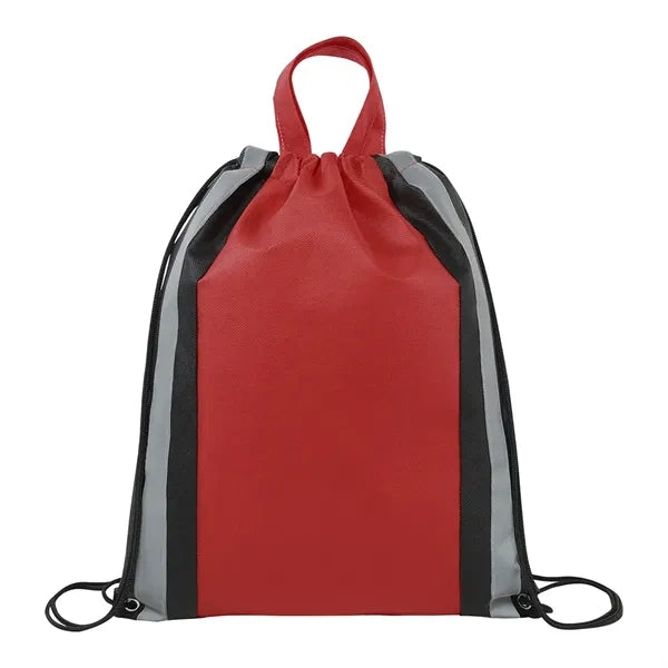 Small Reflective Drawstring Bag