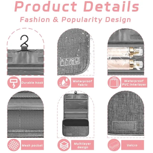 Hanging Travel Toiletry Bag Hygiene Bag