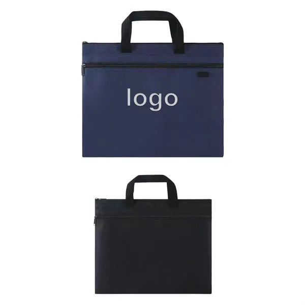 Meeting Storage Canvas Handbag File Bag