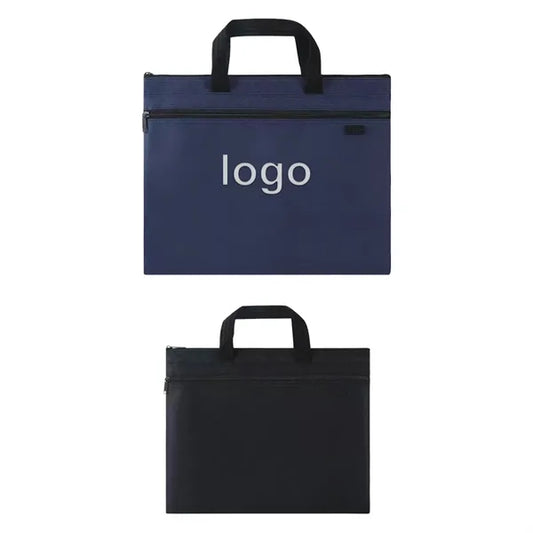 Meeting Storage Canvas Handbag File Bag