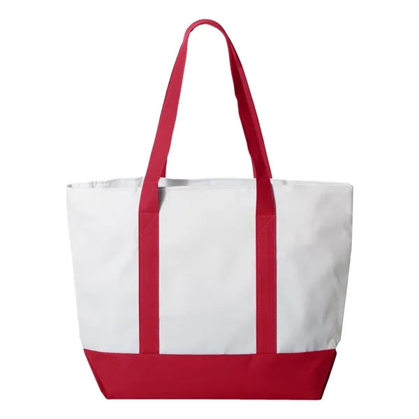 Liberty Bags Bay View Giant Zippered Tote