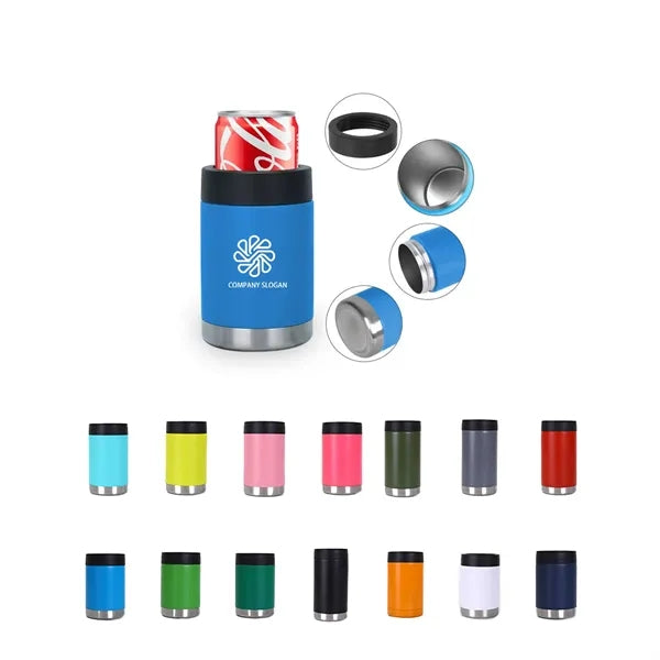 12oz Double-Wall Vacuum-Insulated StainlessSteel Can Cooler