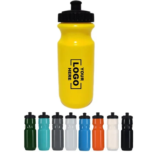 20oz Plastic Water Bottles with Push Cap