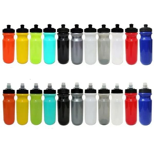20oz Plastic Water Bottles with Push Cap