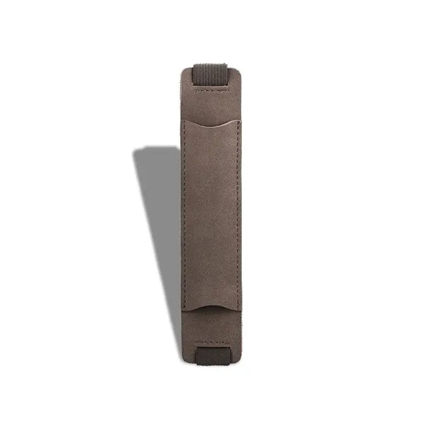 Classic PU Leather Pen Loop With Elastic Band For Notebook