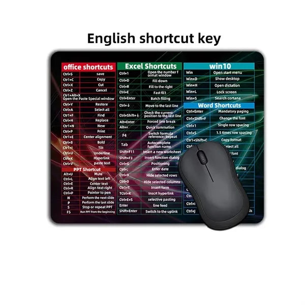 2026 Natural Rubber Non-Slip Calendar Mouse Pad