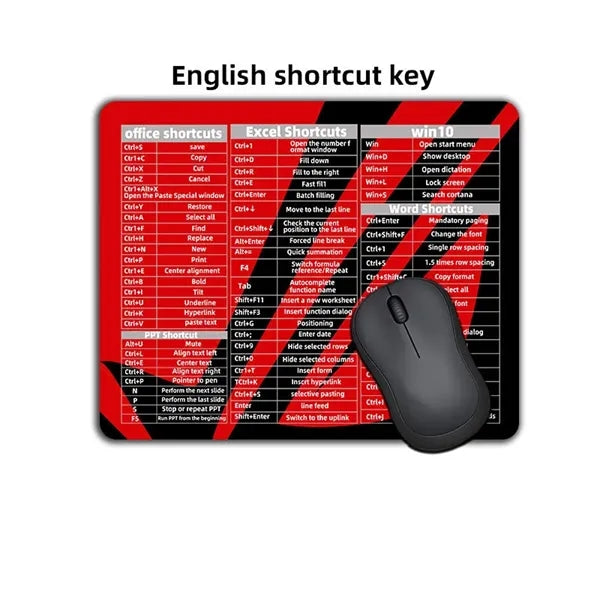 2026 Natural Rubber Non-Slip Calendar Mouse Pad