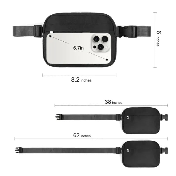 Everywhere Waterproof Nylon Fanny Pack