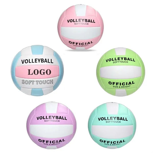 Size 5 Beach Volleyball Soft PE Sports Equipment