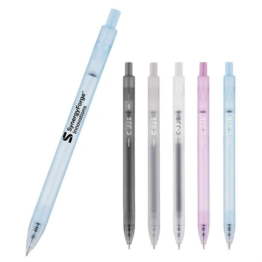 Retractable Gel Ink Pen with Fine Point Smooth Writing