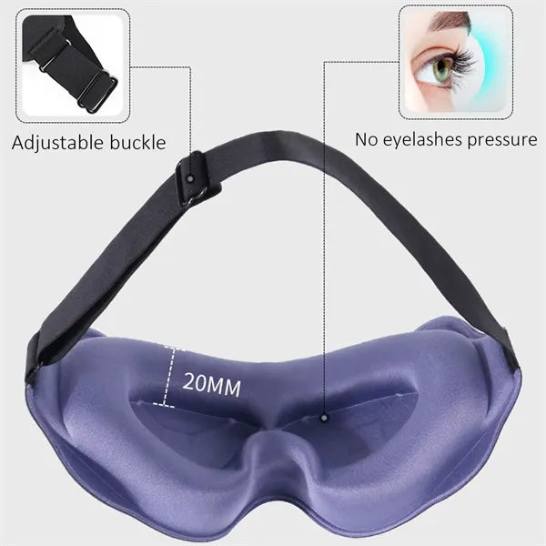 3D Travel Sleeping Eye Mask Soft Breathable Shade Cover