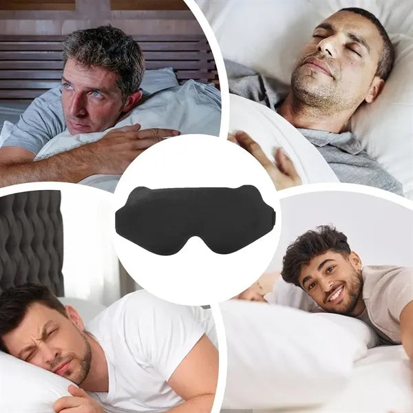 3D Travel Sleeping Eye Mask Soft Breathable Shade Cover
