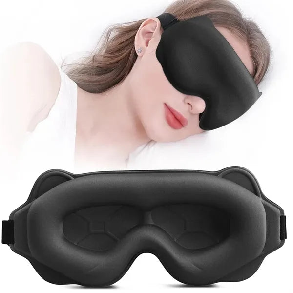 3D Travel Sleeping Eye Mask Soft Breathable Shade Cover
