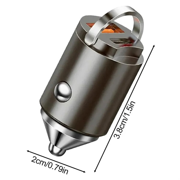 240W Super Fast USB Car Charger with Multiple Ports