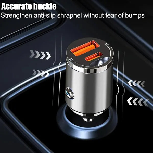 240W Super Fast USB Car Charger with Multiple Ports