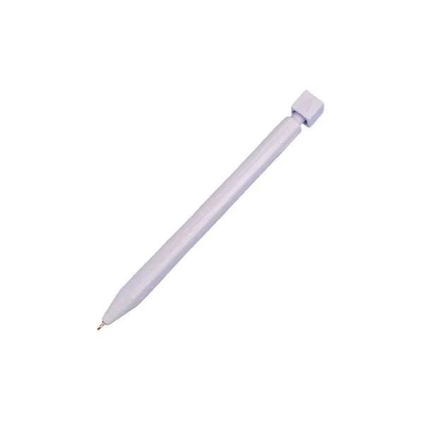 Rotating Fidget Ballpoint Pen with ABCD Cube Top Design